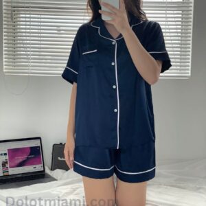 pyjama màu xanh đen 1