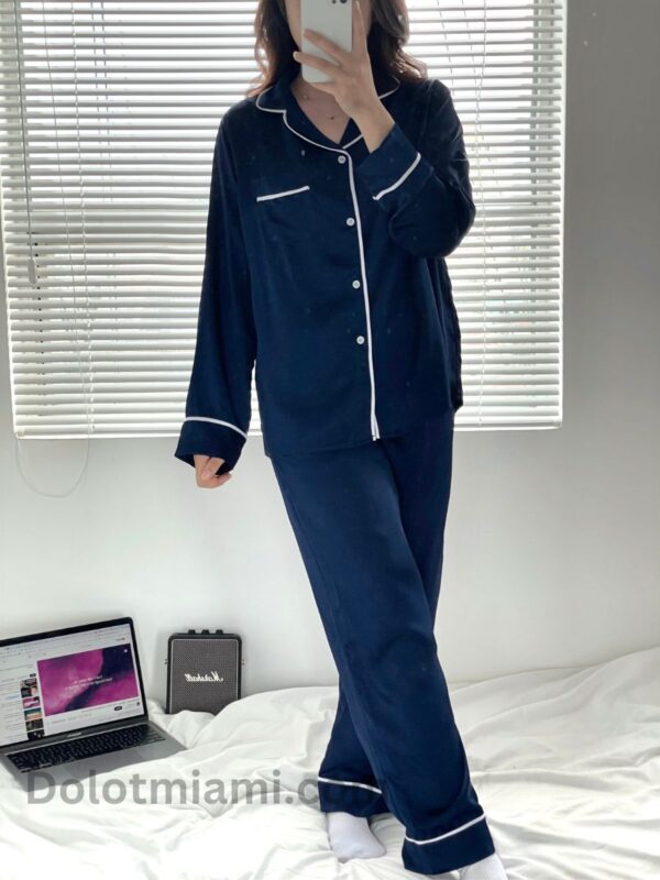 pyjama màu xanh đen 9