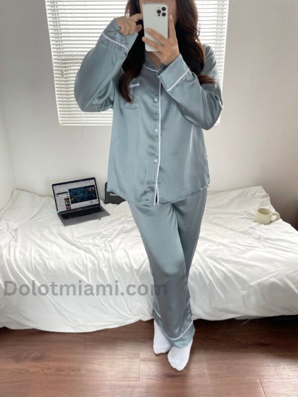 Pyjama xanh ghi 2